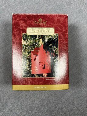 DaySpring Family Christian Stores Bethlehem Nativity Christmas Ornament
